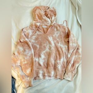 Bandier pink hoodie